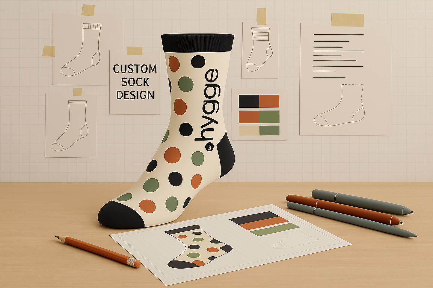 Atomic Custom Socks Packages