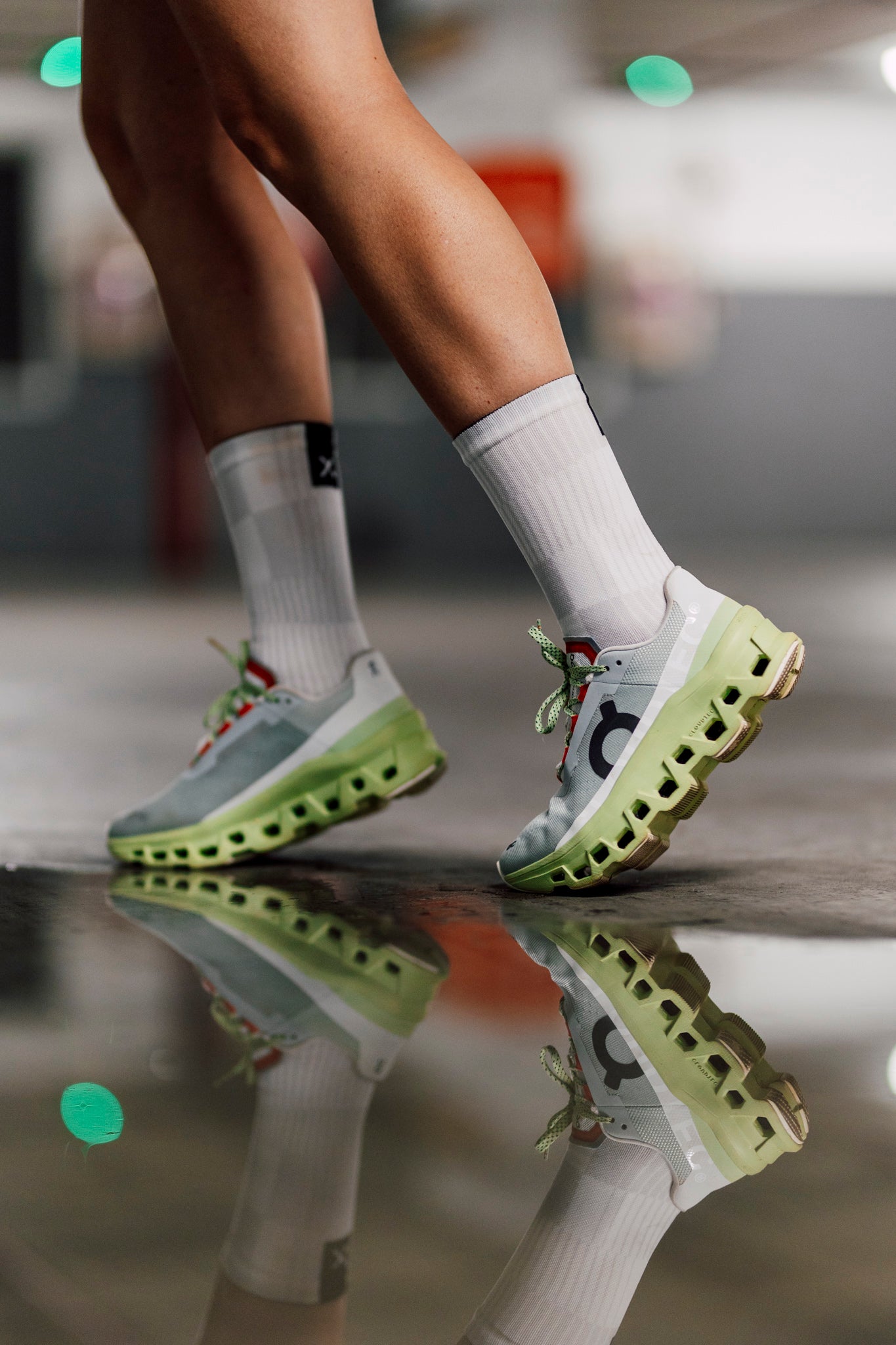 Slight White Premium Active Sport Socks