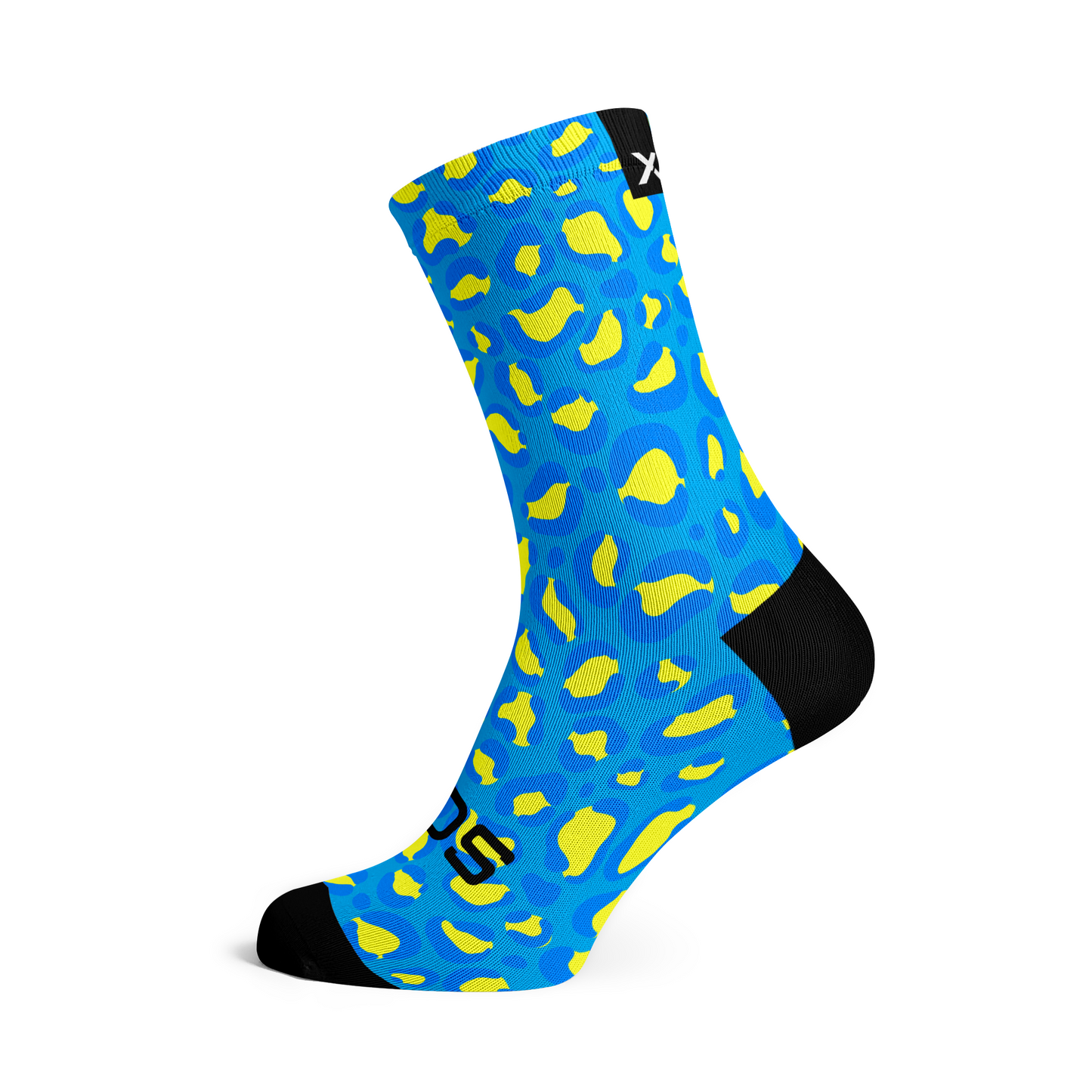 Blue Leopard Premium Active Sport Socks