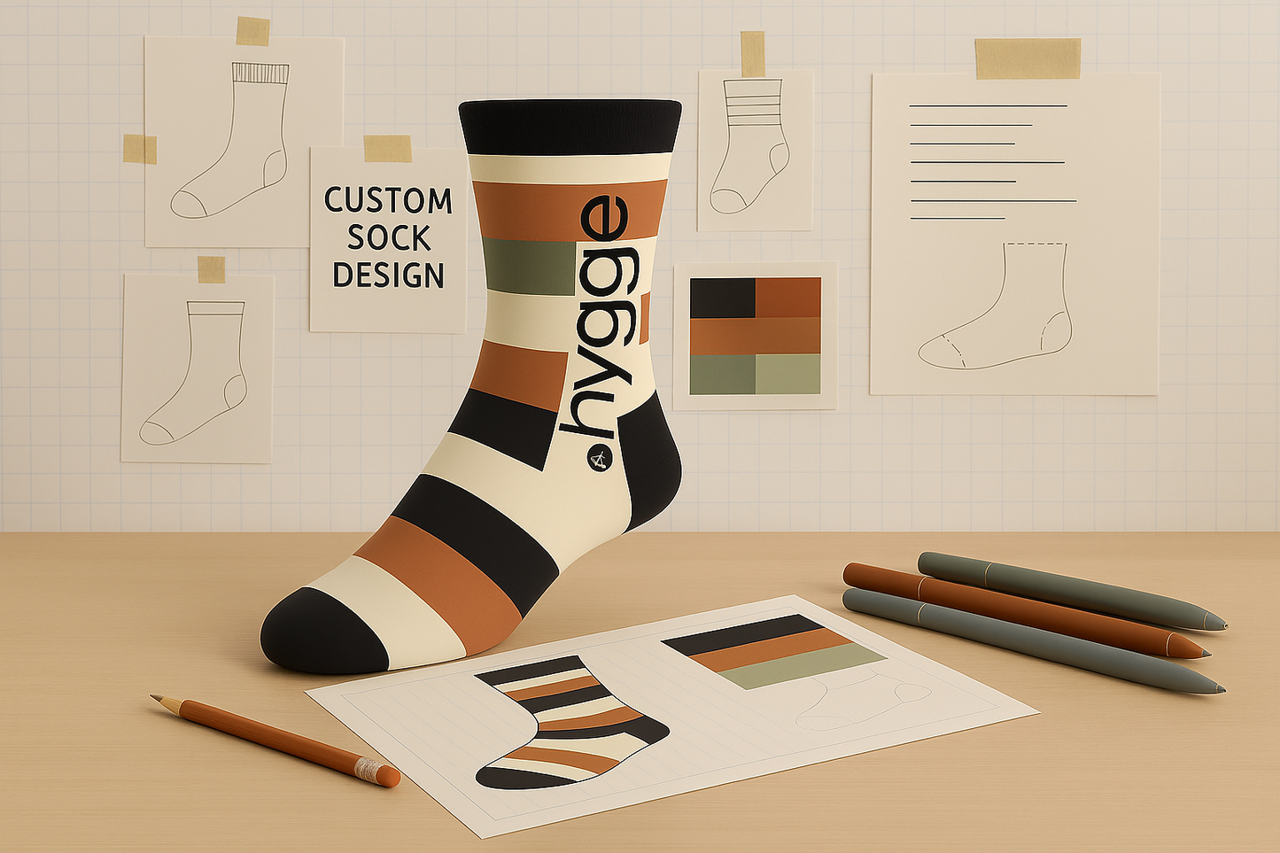 Atomic Custom Socks Packages