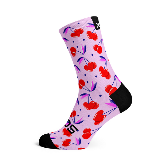 Pink Cherries Premium Active Sport Socks