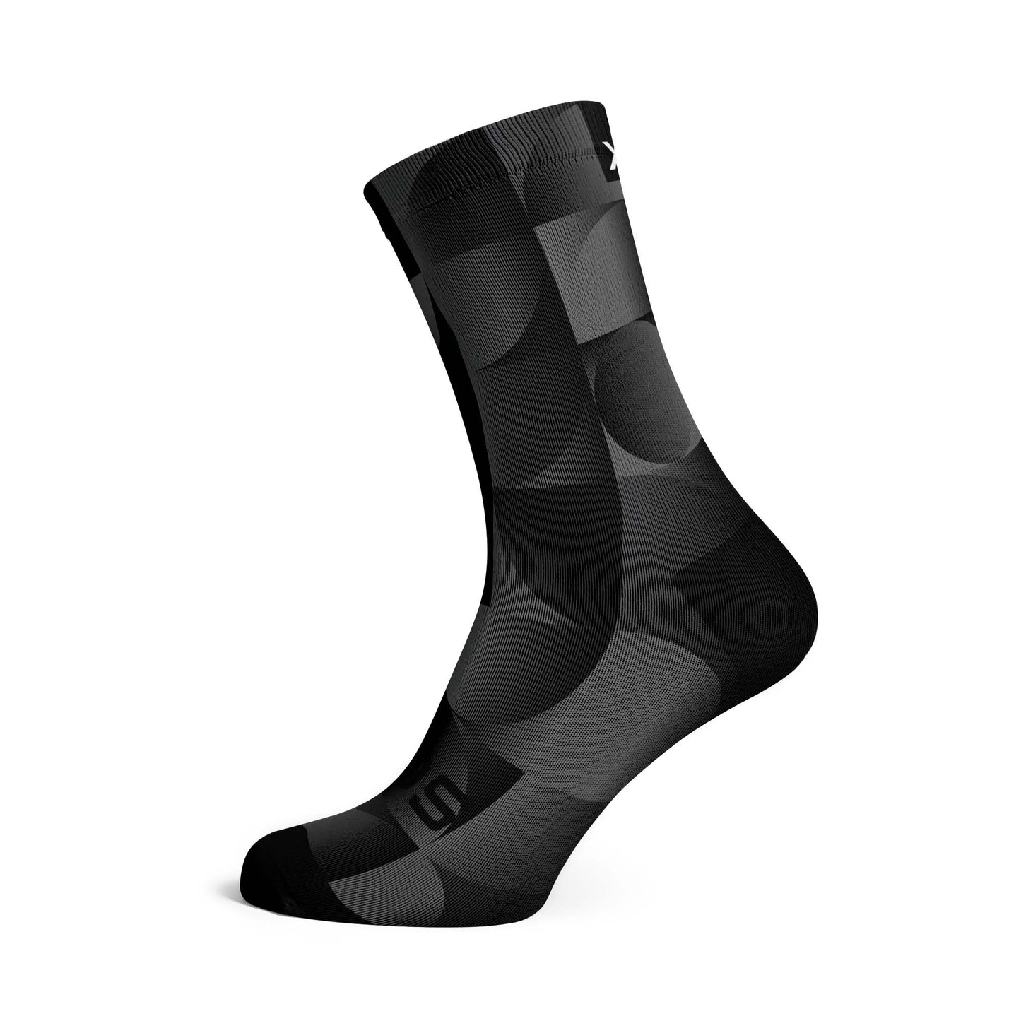 Solid Charcoal Premium Active Sport Socks