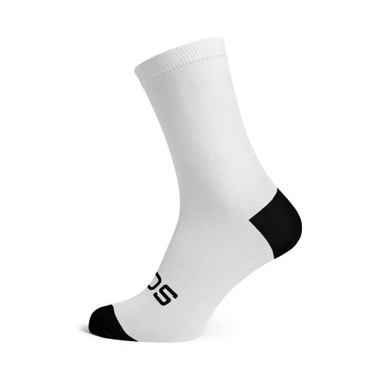 Solid White Premium Active Sport Socks