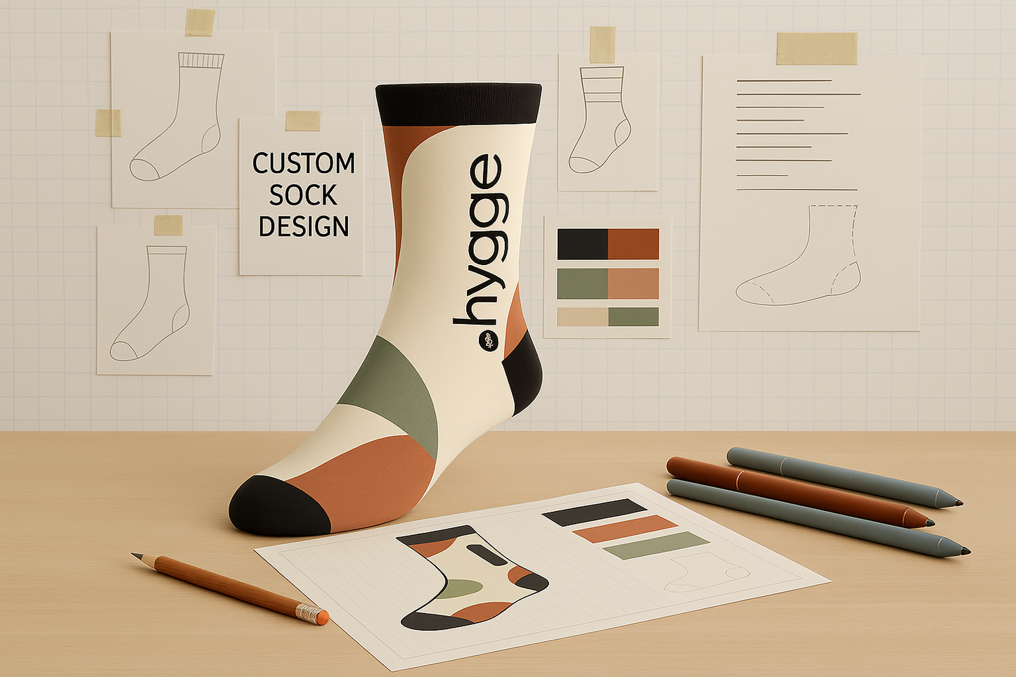 Atomic Custom Socks Packages